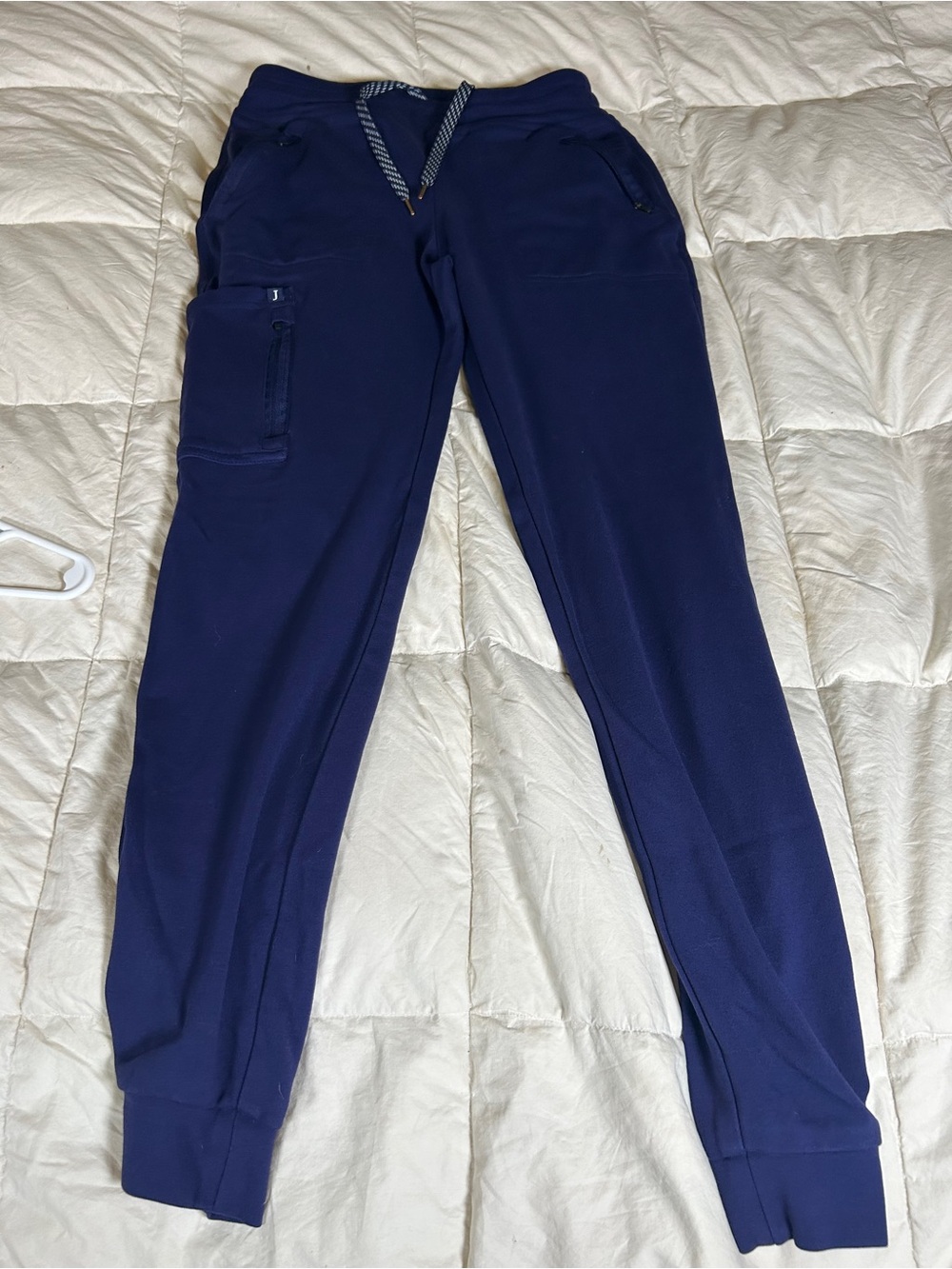 Jaanuu Deep Navy Utility Slim Joggers